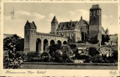 Ak Kwidzyn Marienwerder Westpreußen, Schloss
