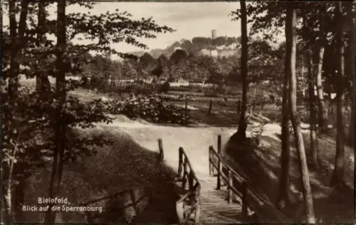 Ak Bielefeld in Nordrhein Westfalen, Gesamtansicht, Sparrenburg