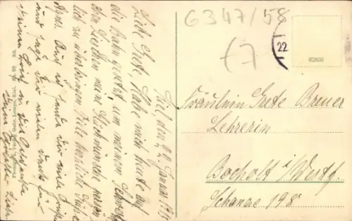 Ak Kiel, Rathaus, Stadttheater