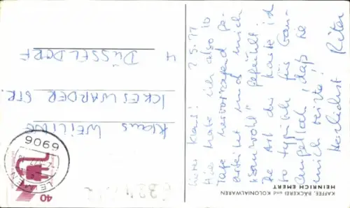 Ak Gauangelloch Leimen in Baden, Teilansichten, Kirche