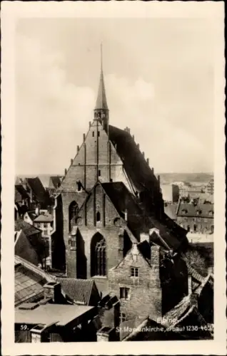 Ak Elbląg Elbing Westpreußen, St. Marienkirche