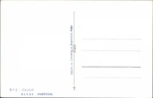 Ak Elvas Portugal, Castelo