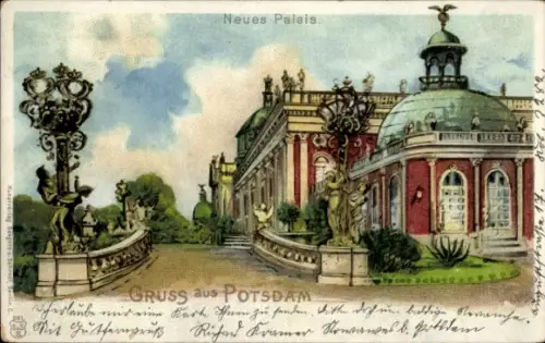 Litho Potsdam, Neues Palais