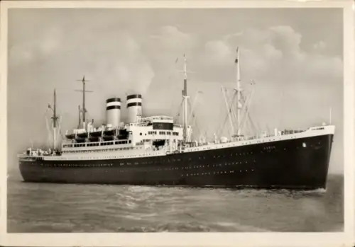 Ak Schnelldampfer Hansa, HAPAG, Fotograf Hans Hartz