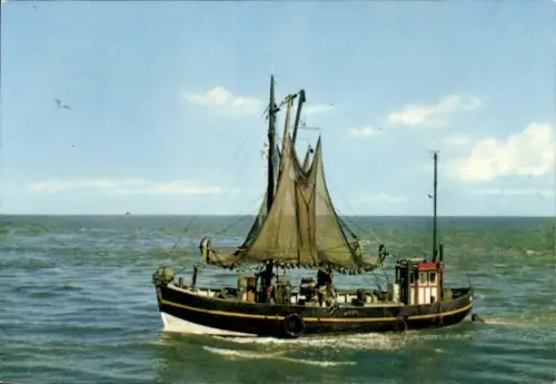 Ak Fischkutter, Fischerboot