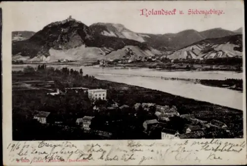 Ak Rolandseck Remagen am Rhein, Panorama