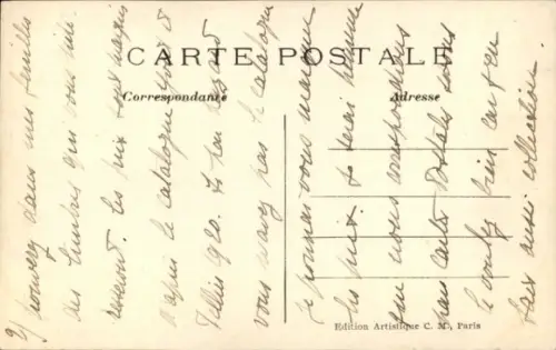 Ak Poissy Yvelines,  L'Eglise, Kirche, C. M.