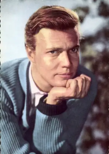 Ak Schauspieler Karlheinz Böhm, Portrait