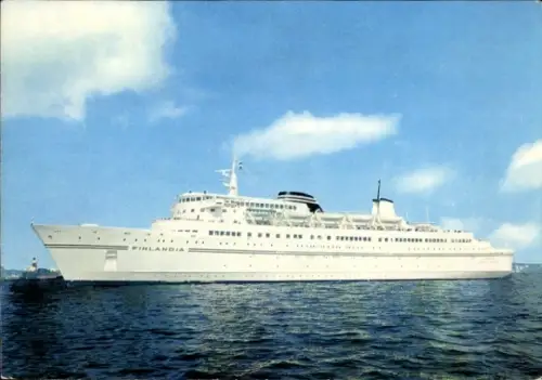 Ak Schiff MS Finlandia, Finlandia Line, Finland Steamship Co.