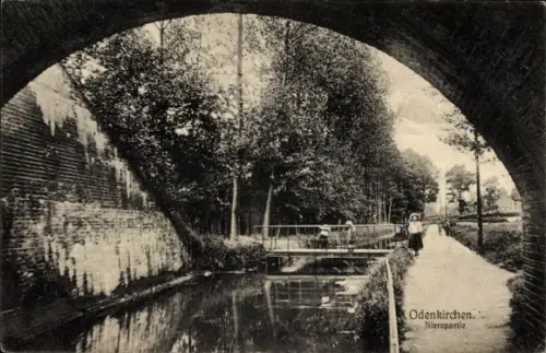 Ak Odenkirchen Mönchengladbach am Niederrhein, Nierspartie