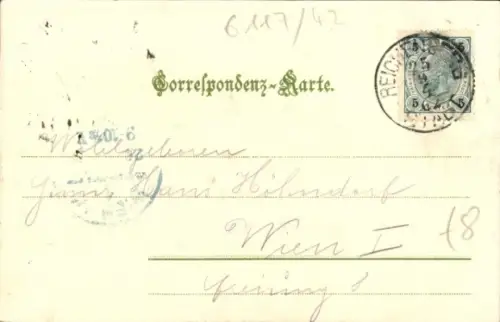 Ak Liberec Reichenberg in Böhmen, Rathaus, Theater