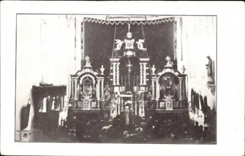 Ak Hasselt Flandern Limburg, Kirche der Minderbroeders, Pater Valentinus Paquay