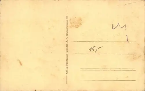 Ak Nedaschütz Coblenz Göda in der Oberlausitz, Schloss