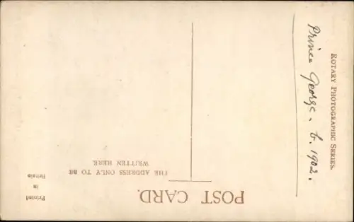 Ak Prince George, Portrait