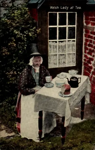 PC Wales, Welsh Lady at Tea