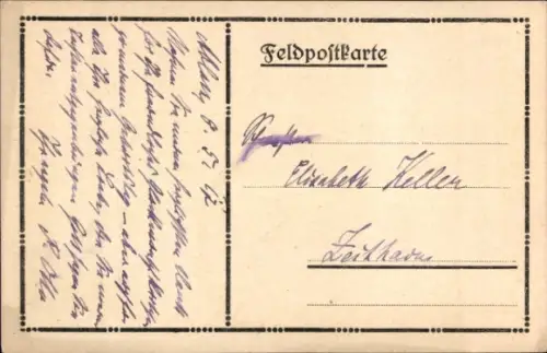 Ak Kriegsgebet, I. WK