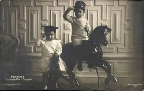 Ak Prinzen Gustaf Adolf, Sigvard