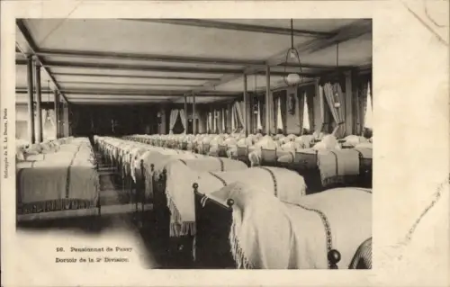 Ak Froyennes Tournai Wallonien Hennegau, Pensionnat Passy Froyennes, Dortoir de la 2 Division