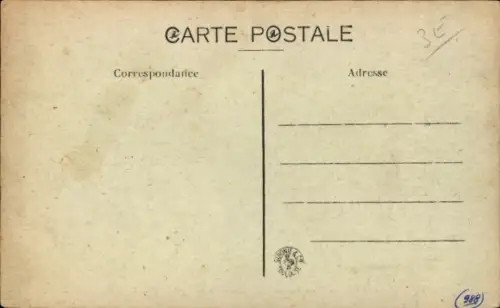 Ak Lyon Rhône, Monument de la République,  Platz Carnot, Statue, Bäume