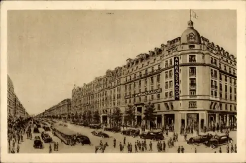 CPA Opéra de Paris IX, Bulevar Haussmann, Hotel Ambassador