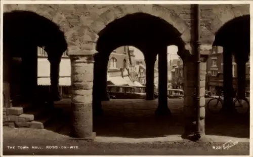 PC Ross on Wye Herefordshire England, Town Hall