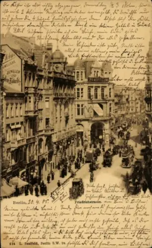 Ak Berlin Mitte, Friedrichstraße