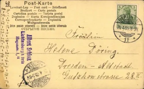 Ak Berlin Mitte, Friedrichstraße