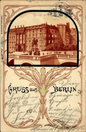Passepartout Litho Berlin Mitte, Königliches Schloss