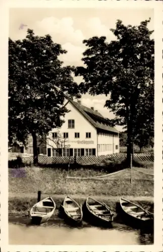 Ak Friedrichshafen am Bodensee, Jugendherberge Graf Zeppelin