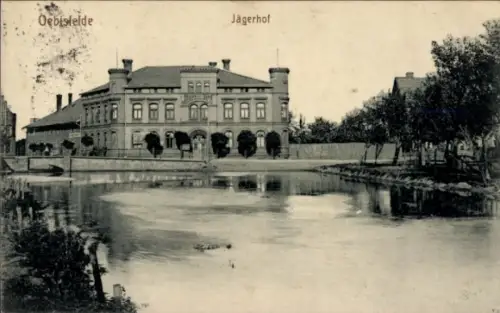 Ak Oebisfelde in Sachsen Anhalt, Jägerhof