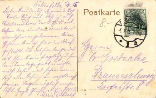 Ak Oebisfelde in Sachsen Anhalt, Jägerhof