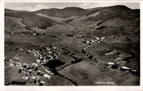 Ak Bernau im Schwarzwald, Fliegeraufnahme