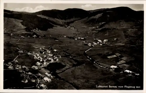 Ak Bernau im Schwarzwald, Fliegeraufnahme