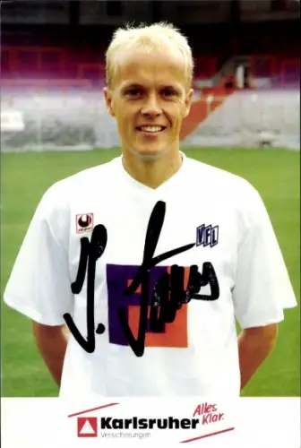 Autogrammkarte Fußballer Jan Sievers, VfL Osnabrück, Autogramm