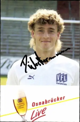Autogrammkarte Fußballer Dirk Westermann, VfL Osnabrück, Autogramm
