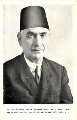 Ak Ägypten, Portrait eines Mannes