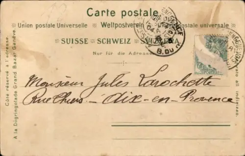 Ak Kanton Tessin, Frau in Tracht