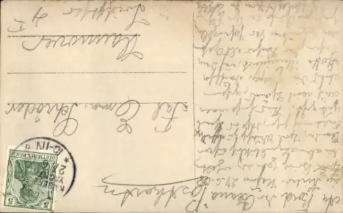 Ak Kaiser Wilhelm II., Porträt in Anzug