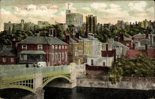 Ak Windsor Berkshire England, Windsor Castle