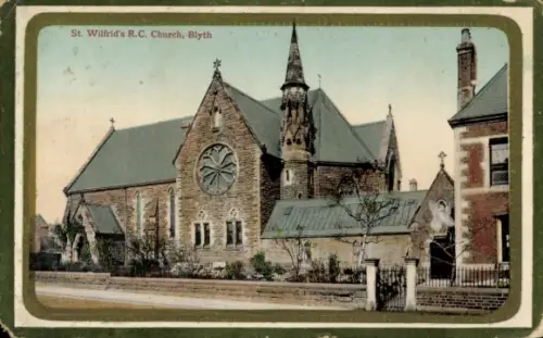 PC Blyth Northumberland England, St. Wilfrid's R.C. Church