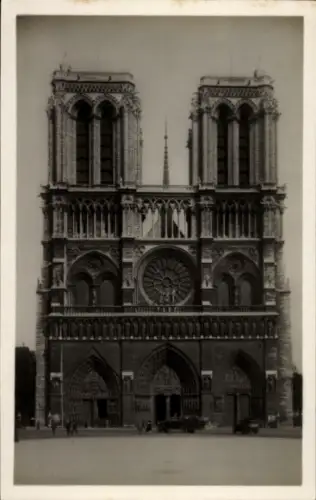 Ak Paris IV Ile de la Cité, Kathedrale Notre Dame