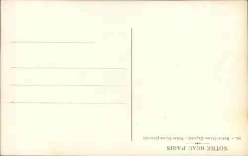 Ak Paris IV Ile de la Cité, Kathedrale Notre Dame