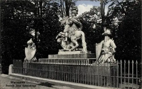 KP Warszawa Warszawa Polska, Pomnik Jana Sobieskiego