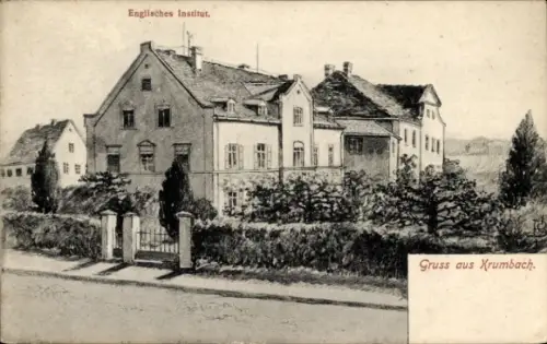 Ak Krumbach Schwaben, Englisches Institut