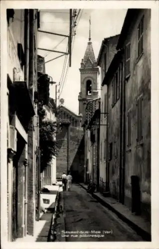 CPA Sanary-sur-Mer, Var, Une rue pittoresque