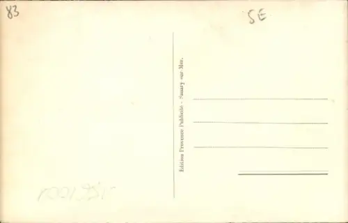 CPA Sanary-sur-Mer, Var, Une rue pittoresque