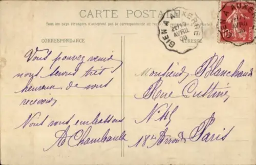 Ak Saint Privé Yonne, Vieille Rue