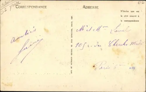 Ak Auxerre Yonne, Rue du Temple