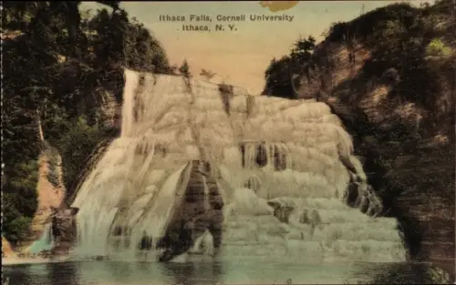 Ak Ithaca New York USA, Ithaca Falls, Cornell University