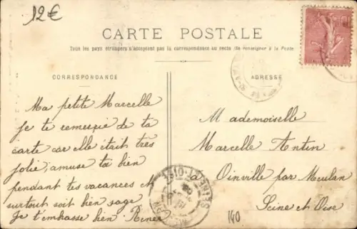 CPA En Auvergne, Paysannes